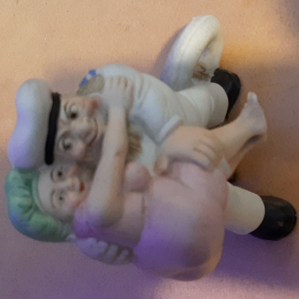 1920s naughty sailor toothpick holder